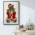 thumbnail image 5 of Christmas Christmas Present Bear Hug - Framed Gallery Wrapped Holiday Canvas - 17 x 25 - Black Frame, 5 of 8