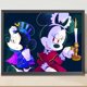 thumbnail image 1 of Pintura de diamante 5D DIY Taladro cuadrado completo Taladro AB parcial Festivo Mickey Minne JShteea El nuevo, 1 of 9