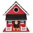 thumbnail image 2 of Hen House Birdhouse - Red, 2 of 8