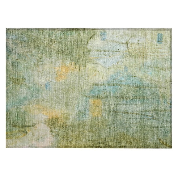 Dalyn Rugs Machine Washable Indoor/Outdoor Chantille ACN2032 Sage 1'8" x 2'6" Rug