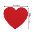 thumbnail image 2 of 6 Packs Motif Cœur de la Saint-Valentin Guirlande Suspendue Décoration, 2 of 8