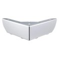 thumbnail image 1 of Paquete de 4 Patas de Metal BRI 55mm para Muebles de Cocina, 1 of 5