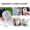 thumbnail image 3 of Capuche de Chat en Forme de Boule Anti Morsure Respirant Transparent Masque Anti Léchage Tête Couverture de Protection, 3 of 5