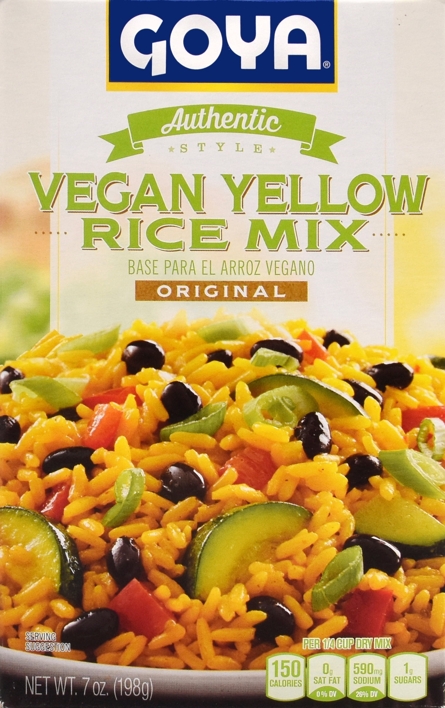 Goya Vegan Yellow Rice Mix, 7 oz