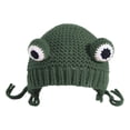 thumbnail image 2 of Gorro de punto Zulema Rana Cosplay Verde, 2 of 5