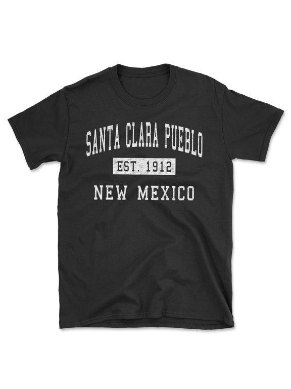 Santa Clara Pueblo New Mexico Classic Established Men's Cotton T-Shirt