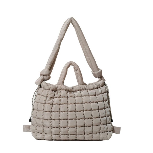 MesaSe Grand Sac à Main Matelassé avec Bandoulière Réglable