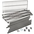 Nexel Wire Shelving Unit, Multiple Sizes Available, Black Epoxy Finish