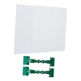 thumbnail image 4 of KLKCMS Clay Screen for Pottery Tool Antisplash DIY Splash Protection Pottery Shield green clips, 4 of 7