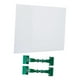 thumbnail image 4 of Pantalla de arcilla para protección de herramientas de cerámica, antiángulo ajustable para torno de cerámica clips verdes, 4 of 7