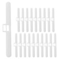 thumbnail image 1 of LOVEVER 20pcs Vertical Blinds Replacement Slats for Sliding Glass Doors Blind Repair Parts, 1 of 8