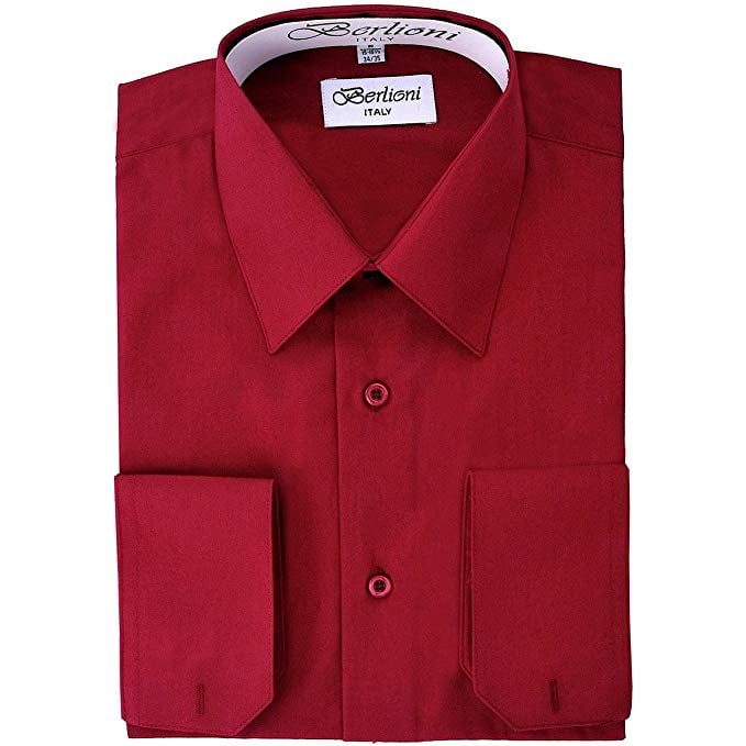 Berlioni - Berlioni Men's Dress Shirt 