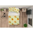 thumbnail image 2 of 3D Orange Pattern Quilt Cover Set Bedding Set Pillowcases 16, 2 of 2