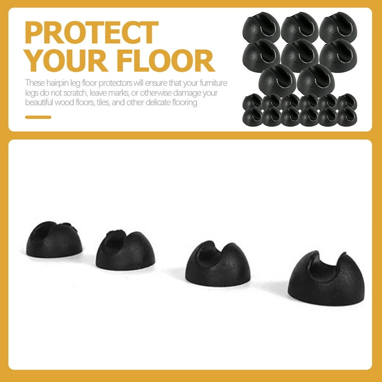 Hairpin leg floor protectors hotsell
