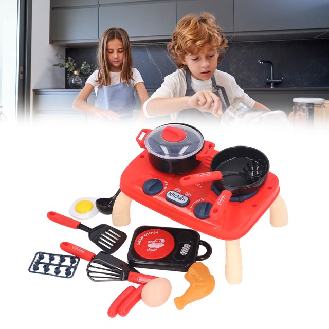 Kitchen Playset For Toddlers, Safe And Multifunctional Toys, Perfect Childrens Gift