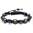 thumbnail image 1 of Sonducket trenzada Longitud Hilo Sentido de temperatura Tejido Suministros Moda Hecho a mano Encanto Cadena de mano para Unisex Ropa, zapatos y accesorios Miscelánea Negro Sonducket AP011020-01, 1 of 6