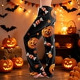 thumbnail image 2 of Cute Halloween Print Women Pajama Pants,Comfy Pj Bottom with Pockets & Drawstring,Stretch Casual Sleepwear, 2 of 5