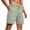 AB255 Light Green, variant on Workout Shorts For Mens Solid Color Elastic Waist Straight Leg Shorty Classic Soft Male Summer Athletic Sport Shorts Black Size Xxl