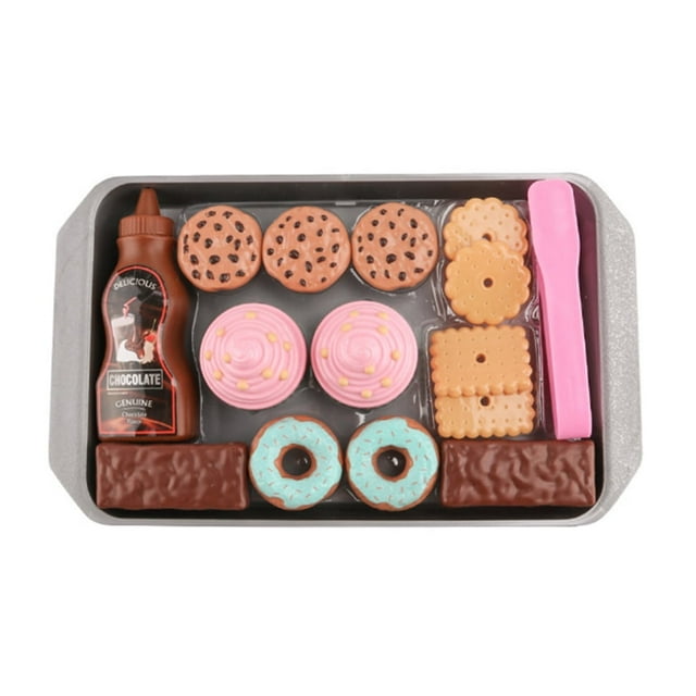 Kitchen Toys Simulation Cookies Set Pretend Play DIY Kitchen Toys Christmas Gift For 3-6 years