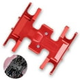 thumbnail image 2 of Maoww RC Car Gear Box Transmission Base Mount Holder 1:24 Upgrade Spare Part Modified Accessories Replacement for Axial SCX24 AXI00001 Red, 2 of 7
