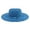 Navy, variant on Sun Hats for Women Concave Top Suede Top Hat with Tassel Braided Sun Protection Hat