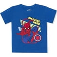 thumbnail image 2 of Spiderman Boys 2 Piece Character Short Set, Toddler, 2 of 5