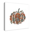 thumbnail image 2 of Creative Products Pumpkin Flowers Lines Overflow 30x30 Canvas Wall Art, 2 of 5