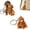 A & B, variant on Protect Punch The Monkey Keychain, 2026 NEW 3D Cute Monkey Holding Plush Toy Hanging Keychain for Backpack Car Keys