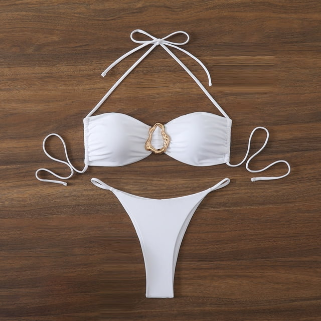 Traje de baño tankini para mujer con tirantes ajustables y abertura en los hombros, traje de baño de dos piezas para mujer, trajes de baño tankini para mujer, traje de baño de 2 piezas para mujer, tra