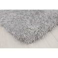 thumbnail image 3 of Vista Living Claudia Plush Shag Solid Print Contemporary Area Rug, Gray, 3 of 4