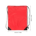 thumbnail image 2 of RENACLIPY 4Pcs Assorted Color Nylon Drawstring Backpack Lightweight Foldable Travel Gym Bag, 2 of 8