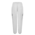thumbnail image 6 of XINXIAOO Women's Pants Women Pants Casual White Work Pants for Women Womens Loose Pants Wide Leg Pants Woman Fall Pants for Women 2025, 6 of 7