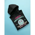 thumbnail image 3 of Emoji University Drama Club - Retro Smile Emoji Men's Hoodie, 3 of 4