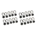 thumbnail image 4 of Extensor de cuello para camisa Bewildely Ajustable Ahorro de Dinero Expansor de Cintura con Incrustaciones de Cristal Hebilla Negro, 4 of 6