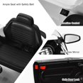 thumbnail image 4 of Patiojoy 12 Toddler Ride On Car Volkswagen Beetle Kids Electric Toy w/Remote Control White, 4 of 6