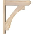 thumbnail image 3 of Ekena Millwork 5 1/2"W x 20"D x 24"H Imperial Smooth Craftsman Outlooker, Douglas Fir, 3 of 4