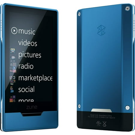 Zune HD 32GB MP3 Player, Sapphire Blue