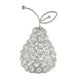 thumbnail image 1 of Adornos de frutas de cristal con diamantes de imitación hechos a mano coleccionables para decoración de escritorio Pera de plata A, 1 of 6