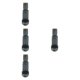 thumbnail image 5 of 4 piezas Bolt en la válvula de neumática Tapa del vástago Piezas de repuesto Reemplazo de aluminio de aluminio Gris, 5 of 8