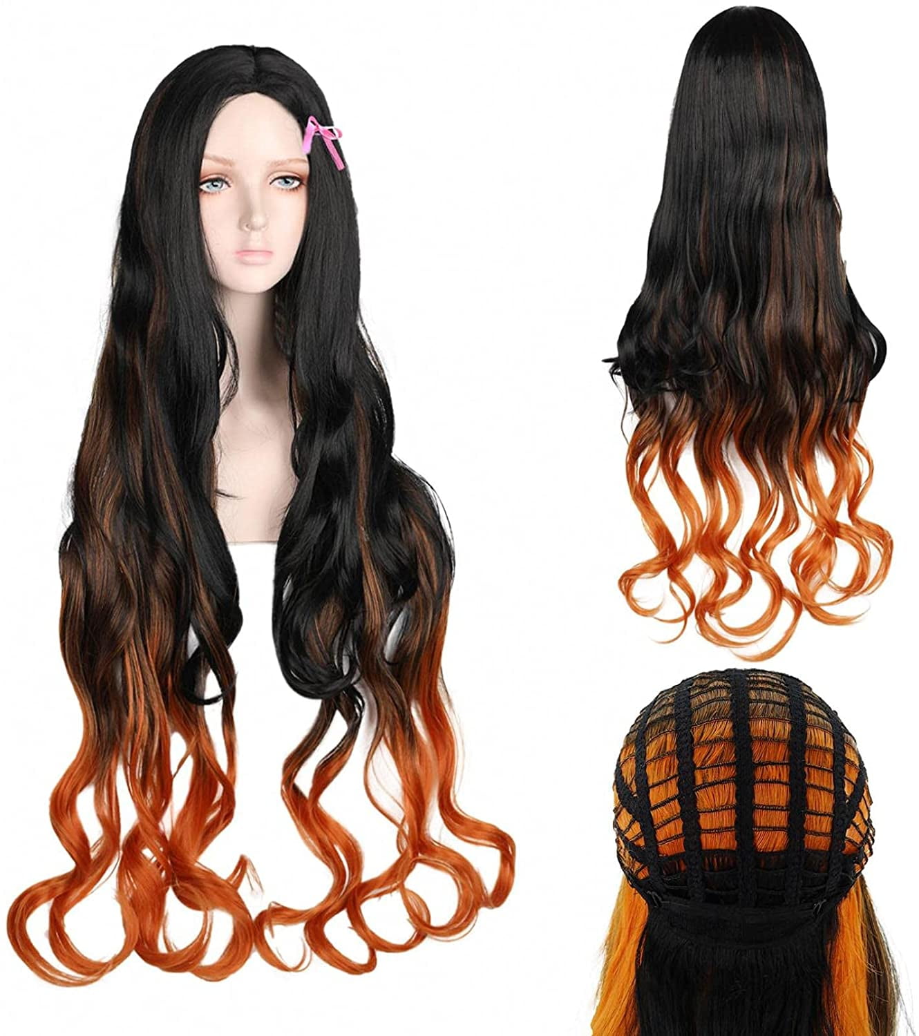 Anime Cosplay Wigs Layered Ombre 24 Inch Long Wavy  Ubuy India