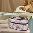 thumbnail image 2 of HELLHERO Pink Roses on Light Pink Iron Holder Bag Most Iron Large Size Closet, Bag Only, 2 of 7