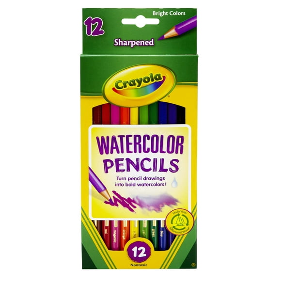 Crayola Art Fournitures Outil de Dessin (68-4302), Multicolore, 12 Comte