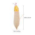 thumbnail image 3 of 1pcs Simulation Corn Vegetable Artificial Lifelike Corn Fake Corn Fake Vegetable for Home Kitchen Decoration Place Props, 3 of 8