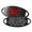 Red, variant on MedicEngraved Black Stainless Steel Custom Medical Alert Bracelet - 9mm Curb Link