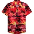 thumbnail image 5 of Hawaiian Shirt for Men Summer Beach Casual Short Sleeve Button Down Shirts Printed Tropical Vacation Shirts, 5 of 10