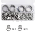 thumbnail image 3 of 248Pcs Picture Hanging Wire Kit,Photo Frame Hanging Kit,Picture Hanging Kit with Nails for Wall Mounting,Silver, 3 of 8
