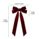 thumbnail image 2 of Velvet Bows For Christmas Tree Decorations Wreath Garland Velvet Bows With Twists Ties, 2 of 5
