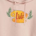 thumbnail image 3 of Gilmore Girls - Luke's Coffee Cup Cropped Graphic Hoodie, 3 of 5