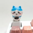 thumbnail image 4 of Teclado mecánico decorativo de Anime Kawaii Chiikawa, tapa de teclado translúcido desmontable, Cruz Axi, 4 of 5