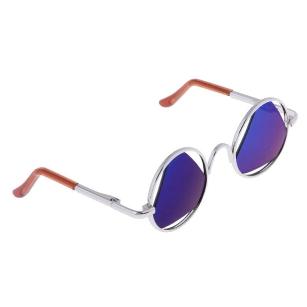 de muñeca , de terre con montura forma forma forma y lentes triangulares para cm a 15 cm Azul Yotijar Blythe Doll Gafas de sol